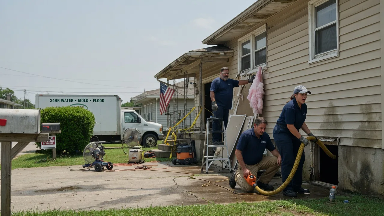 Water Damage Repair in Bristol, PA near me